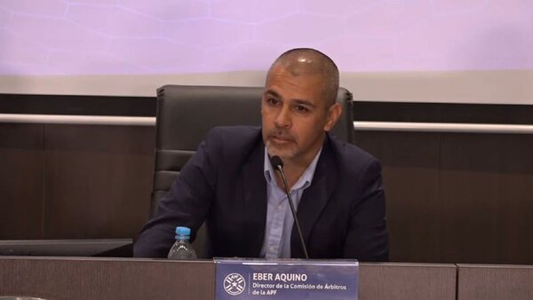 Eber Aquino asumió en la Comisión de Árbitros