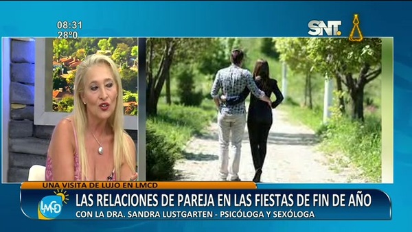 Las parejas en las fiestas de fin de año - SNT