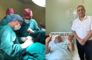 Hermoso regalo de Navidad: Hombre de escasos recursos es operado totalmente gratis - Noticiero Paraguay
