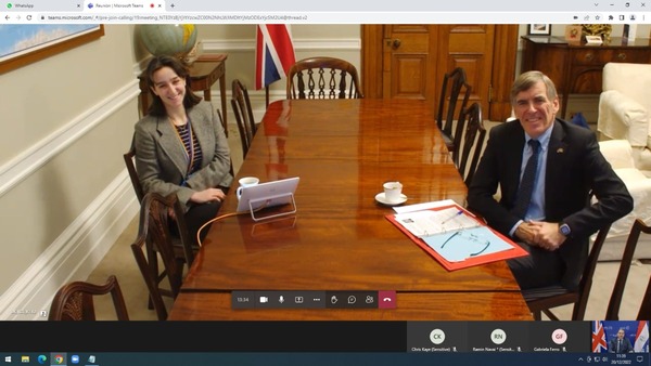 Paraguay y Reino Unido buscan fortalecer relaciones económicas - .::Agencia IP::.