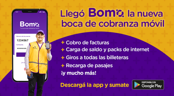 Diario HOY | Llegó BOMO, la nueva boca de cobranza móvil