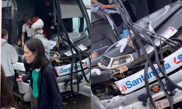 Estudiantes paraguayos se accidentaron en Camboriú