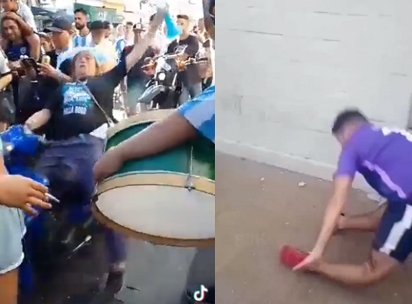 Hilo de Twitter retrata los “accidentes” en festejo de argentinos - La Prensa Futbolera