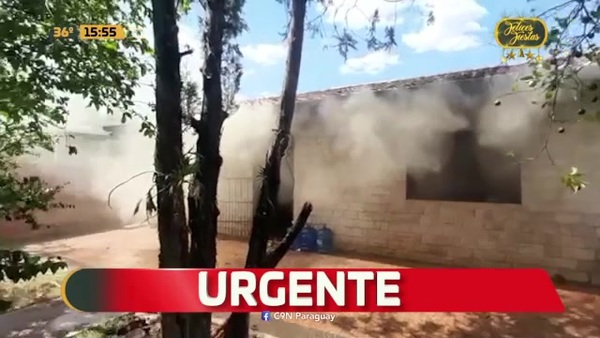 Incendio en Ñemby - C9N