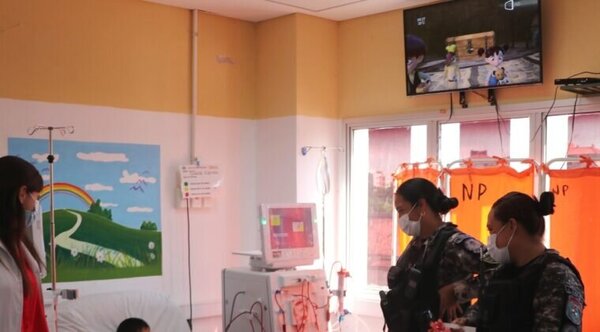 Gesto de amor: Grupo Lince lleva regalos a niños internados en Clínicas - Radio Imperio