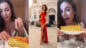 [VIDEO] ExMiss Brasil llegó y probó el chipa guasu y la sopa