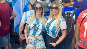Las argentinas que desafiaron a Qatar con un topless se salvaron de la cárcel