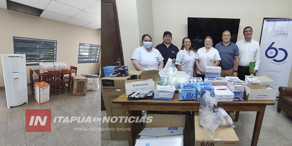 UNIVERSIDAD CATÓLICA REALIZÓ GRAN DONACIÓN AL HOSPITAL REGIONAL DE ENCARNACIÓN - Itapúa Noticias