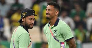La Nación / Neymar entrenó alegre