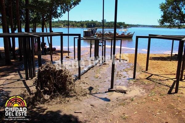 Reacondicionan arenal de la costanera para soportar la alta temporada de verano en CDE – Diario TNPRESS