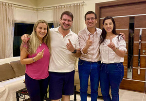 Landy Torres y Carlos Pallarolas inician diálogo para trabajar por la Lista 1 | DIARIO PRIMERA PLANA