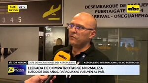 LLegada de compatriotas se normaliza - ABC Noticias - ABC Color