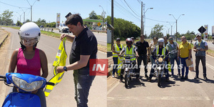 CARMEN DEL PARANÁ: LANZAN GRAN CAMPAÑA DE EDUCACIÓN VIAL A MOTOCICLISTAS - Itapúa Noticias
