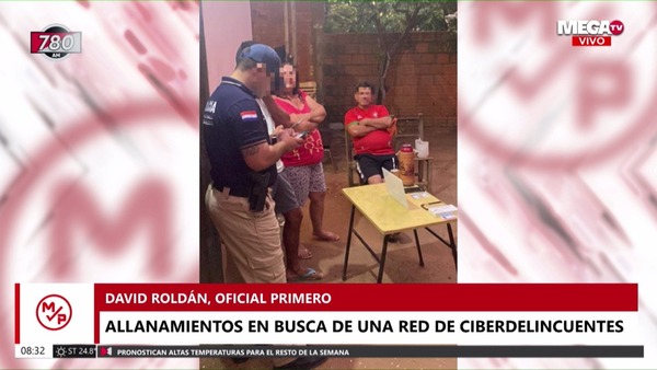Policía busca desbaratar red de ciberdelincuentes que estafan a través de la técnica de phishing - Megacadena — Últimas Noticias de Paraguay