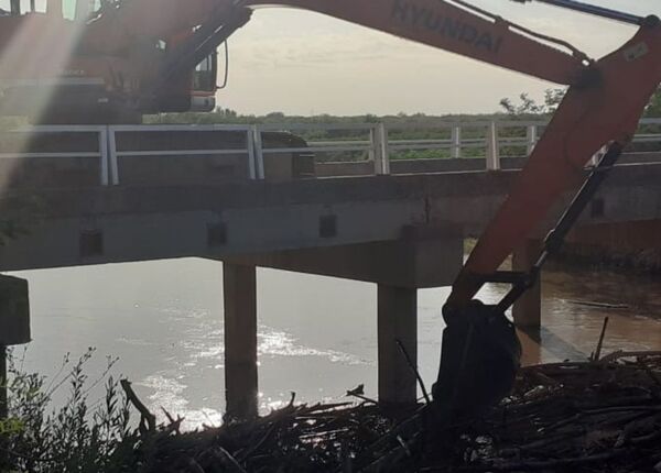 Diario HOY | Río Pilcomayo: inicia la limpieza vegetal en zona de General Díaz