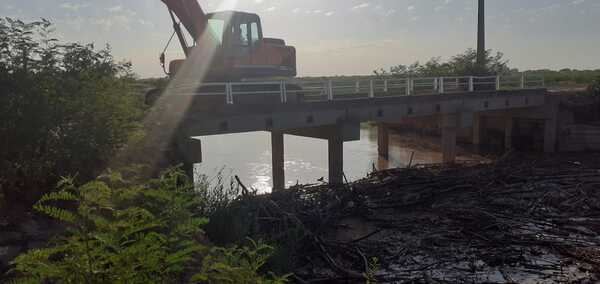 Realizaron limpieza vegetal en zona de Gral. Díaz