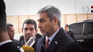 Finalmente, Mario Abdo se compromete a trabajar por la Lista 1 - Megacadena — Últimas Noticias de Paraguay