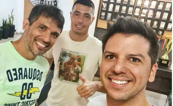 ¡Mirá el look que traen Roque y "Tacuara" en su vuelta al club!