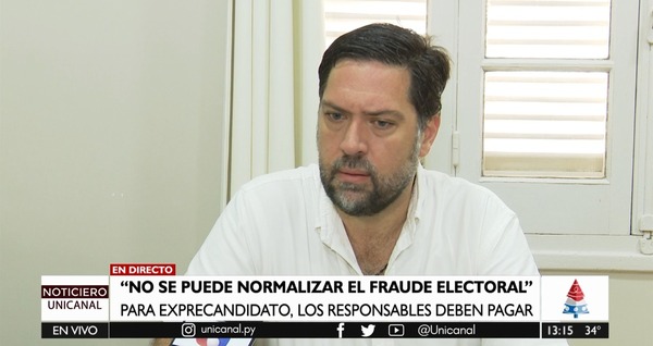 Balmelli: “Si hubo fraude, que vayan presos los responsables” - Unicanal