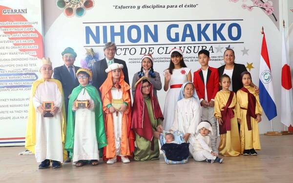 Hermoso pesebre viviente armaron los peques