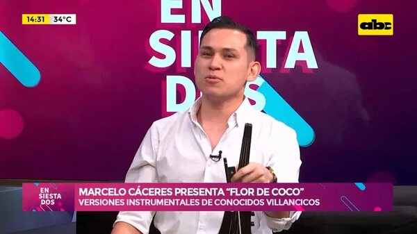 Marcelo Cáceres presenta “Flor de coco” - Ensiestados - ABC Color