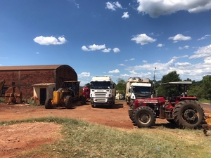 Hurtan baterías de camiones de la Municipalidad de Cambyretá