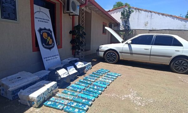 Incautan más de 300 kilos de marihuana en vivienda
