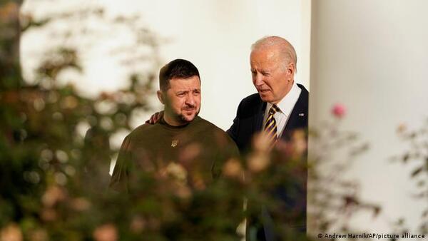 Zelenski y Biden, unidos en contra de la guerra desatada por Rusia