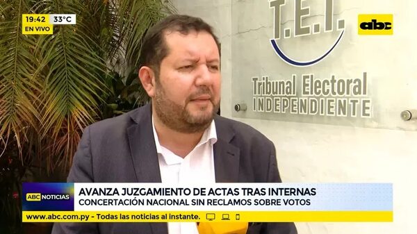 Avanzan juzgamiento de actas tras internas - ABC Noticias - ABC Color