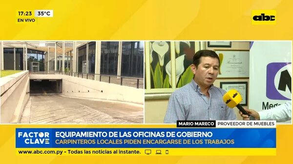 Equipamiento de las oficinas de gobierno - ABC Noticias - ABC Color