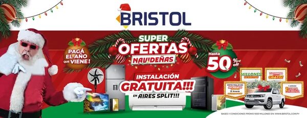 En Bristol, hay descuentos de hasta el 50% off para regalar en Navidad - Brand Lab - ABC Color
