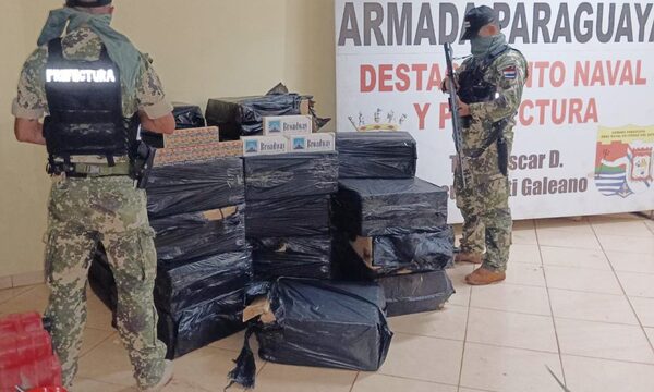 Incautan 13.000 cajetillas de cigarrillos en el Lago Itaipú – Diario TNPRESS