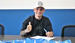 El volante Cristian Núñez fue presentado en Godoy Cruz de Mendoza