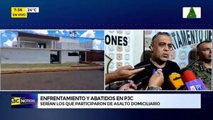 Enfrentamiento y abatidos en PJC   - ABC Noticias - ABC Color