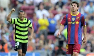 Nelson Haedo dijo que su hijo tuvo que googlear para creerle que le ganó a Lionel Messi - OviedoPress