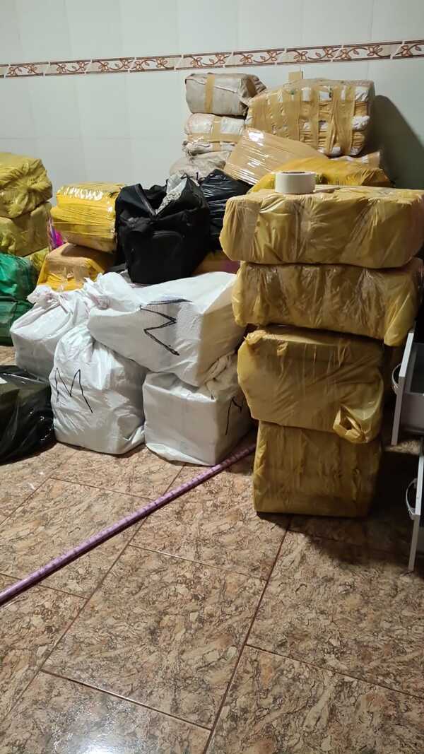 Hallan más de 1.000 kg de marihuana tras último enfrentamiento en PJC