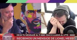 La narración que puso a llorar a Messi y terminó emocinando a todos
