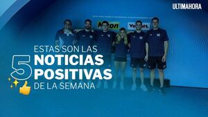Rompen récords nacionales en natación y otras noticias positivas