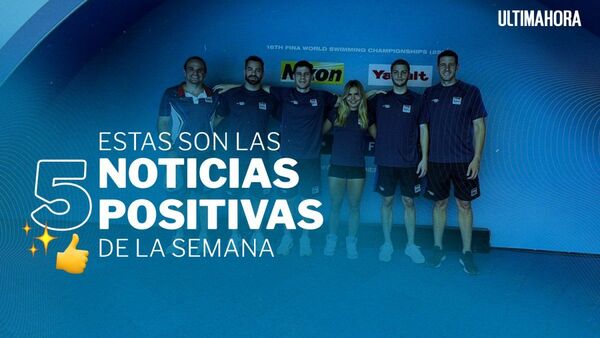 Rompen récords nacionales en natación y otras noticias positivas