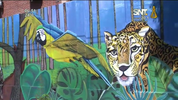 Un mural sobre Montevideo: Cuando la pared se hace arte - SNT