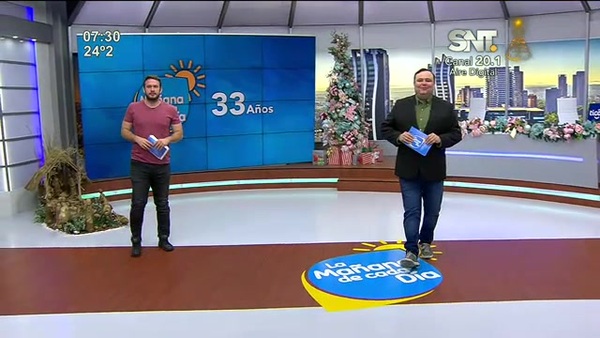 Bloque de Deportes en La Mañana de Cada Día - SNT