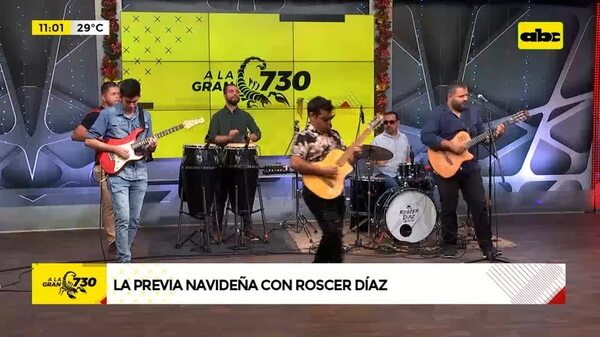 La previa navideña con Roscer Díaz - ABC Noticias - ABC Color