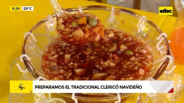 Preparamos el tradicional clericó - ABC Noticias - ABC Color