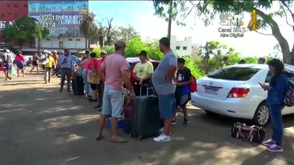 Encarnación - Posadas: Intenso ingreso de compatriotas - SNT