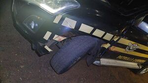 Detienen a conductor que atropelló una patrullera en Hernandarias