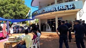 Huelga de funcionarios municipales en Cambyreta: seguirán con la medida - Nacionales - ABC Color
