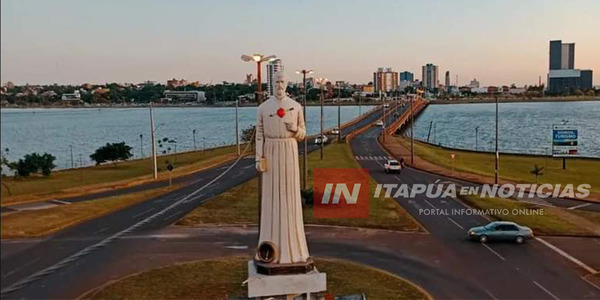 MONUMENTO A SAN ROQUE GONZÁLEZ DE SANTA CRUZ SERÁ DONADO A LA CIUDAD DE ENCARNACIÓN - Itapúa Noticias