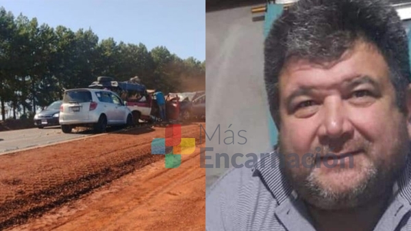Itapuense fallece camino a Paraguay en accidente en Misiones (ARG)