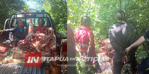 NATALIO: ABIGEOS FAENARON LOS ANIMALES DE UN ADULTO MAYOR DEL B° SAN JOSÉ KM 12 - Itapúa Noticias