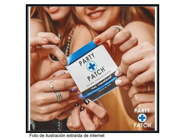 Instan a no usar parche anti resaca ante falta de registro sanitario - Nacionales - ABC Color